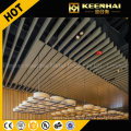 Wood Grain Metal Square Profile Suspended Baffle Ceiling (KH-MC-U2)